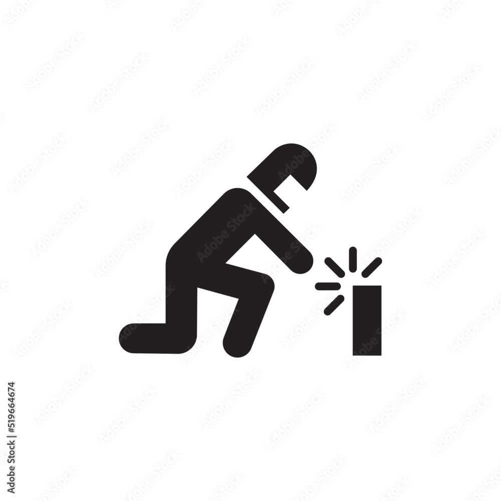 welding icon logo vector design template welding icon logo vector design template