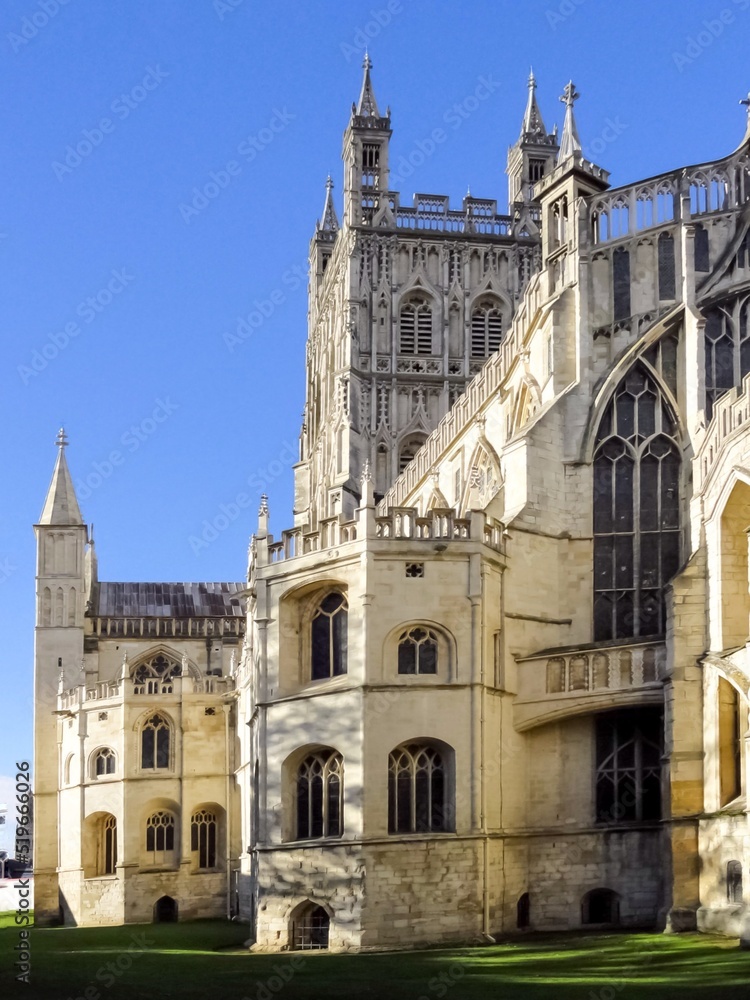Fototapeta premium View of the Gloucester Cathedral.