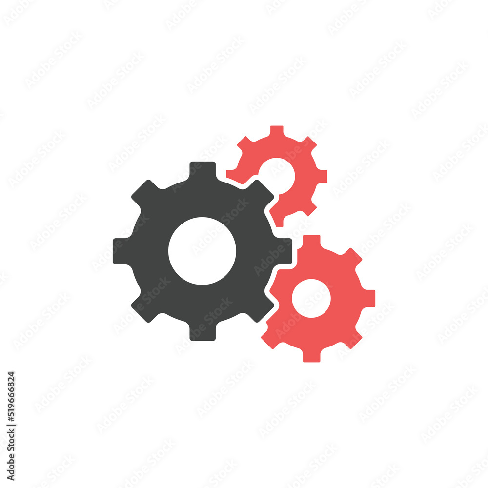 gear icons  symbol vector elements for infographic web