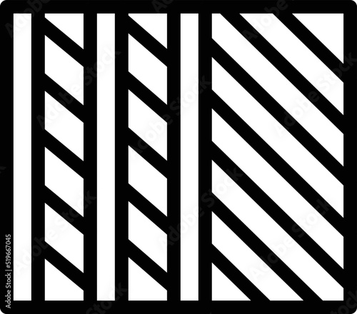 Layer roof icon outline vector. House construction. Worker cover