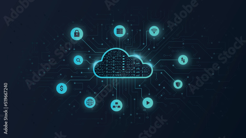 Cloud data banner