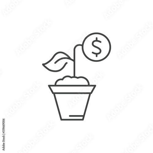 Provident fund icons  symbol vector elements for infographic web