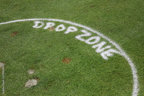 golf drop zone