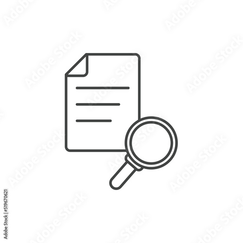 Search file icons  symbol vector elements for infographic web