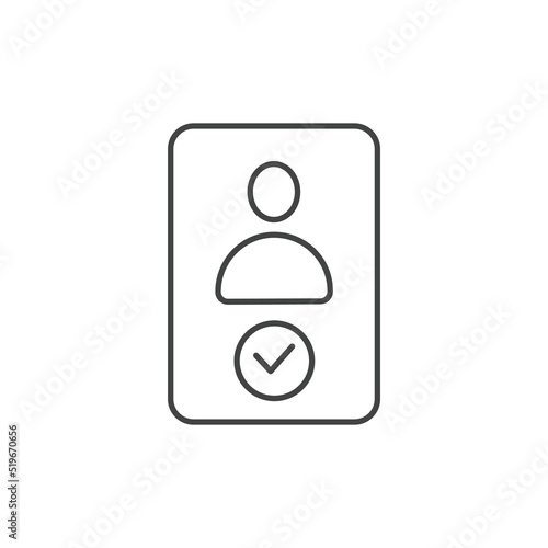 account icons symbol vector elements for infographic web