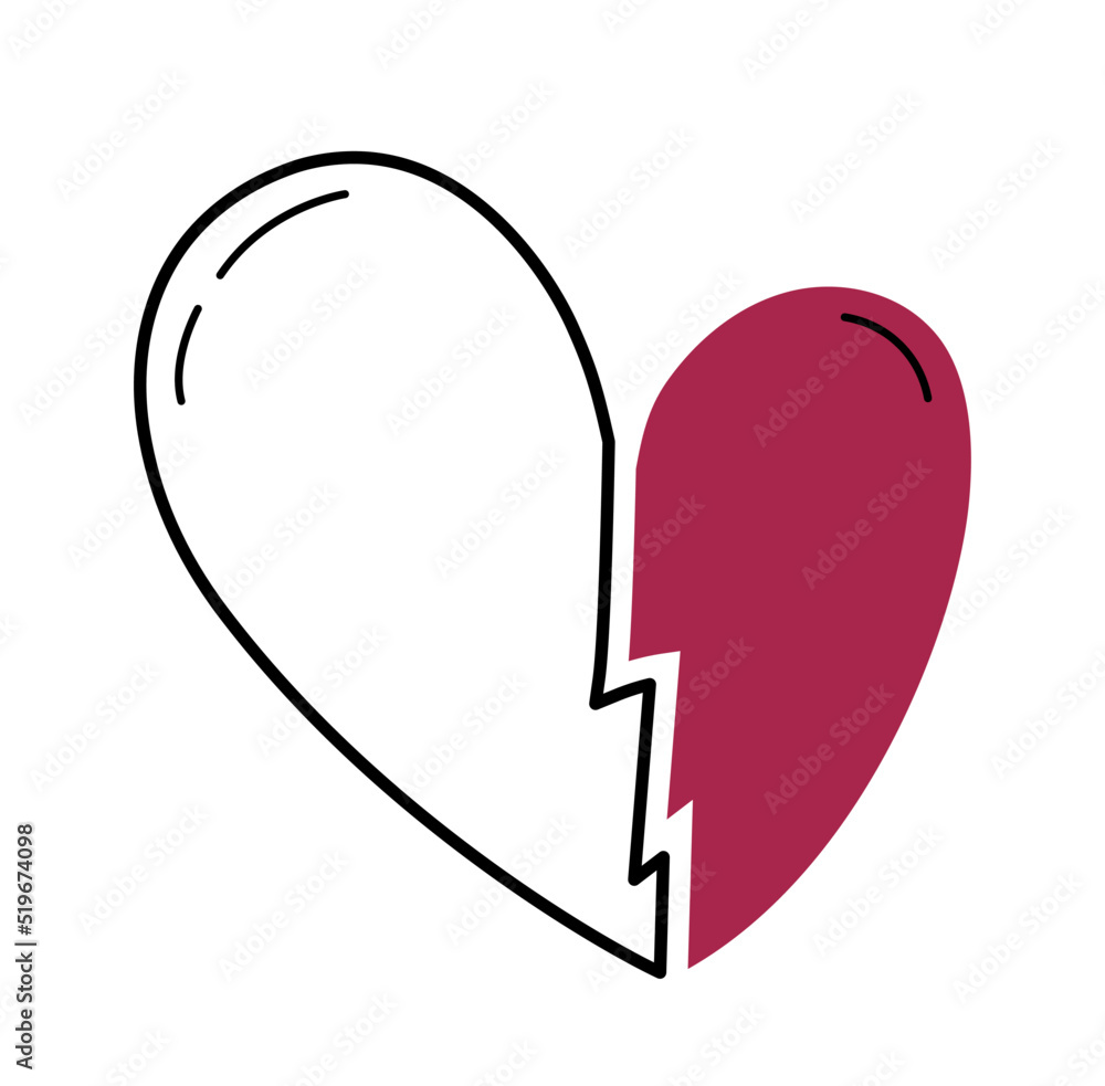 Hand drawn heart Hand drawn heart