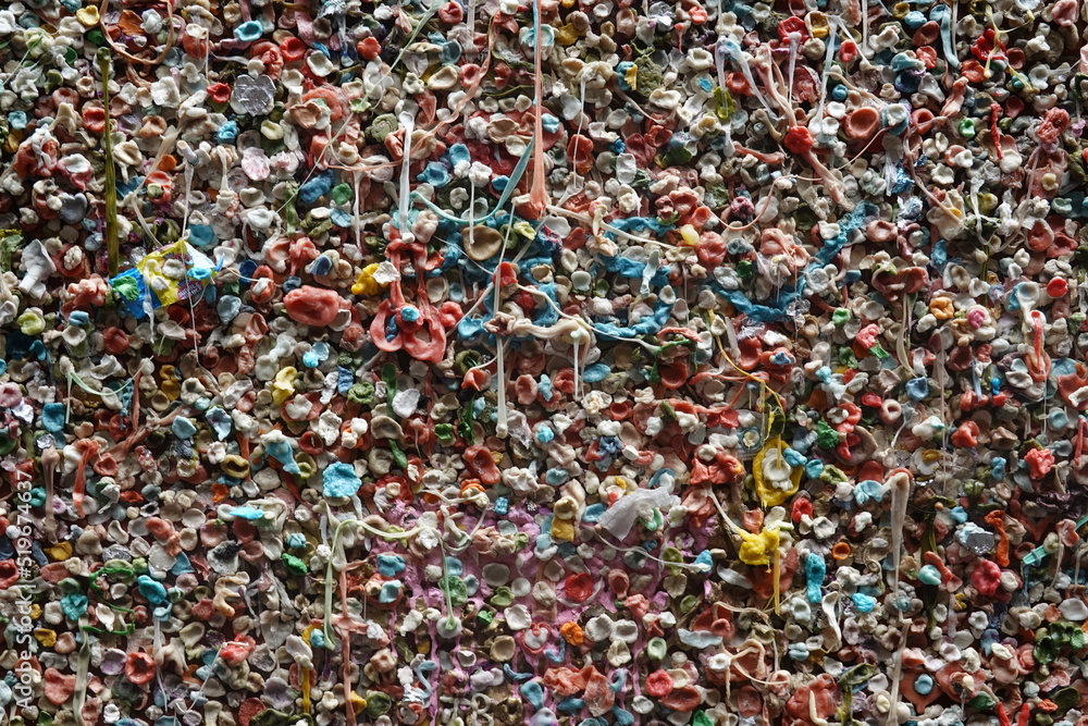 Gum Wall - Post Alley - Seattle, Washington