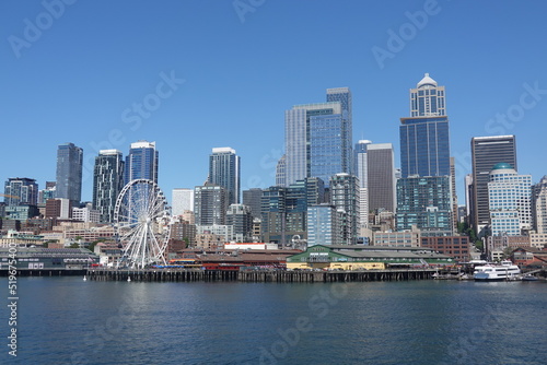 Seattle-Bainbridge Ferry - Seattle, Washington © Karen