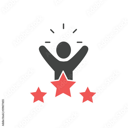 Continuous development icons  symbol vector elements for infographic web