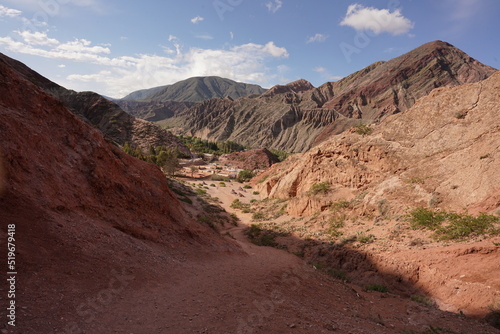 Purmamarca road Jujuy Argentina photo