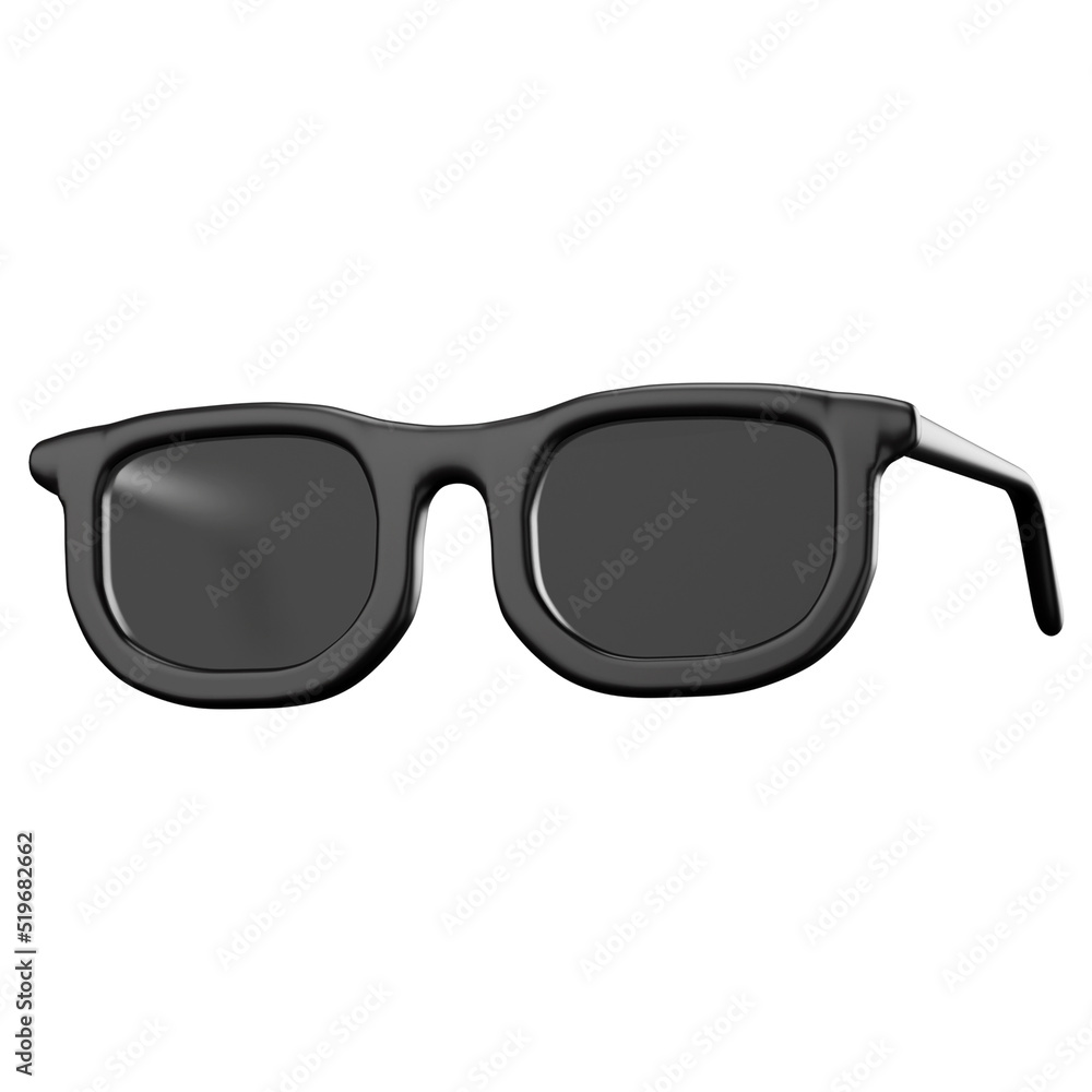 3d icon sunglasses