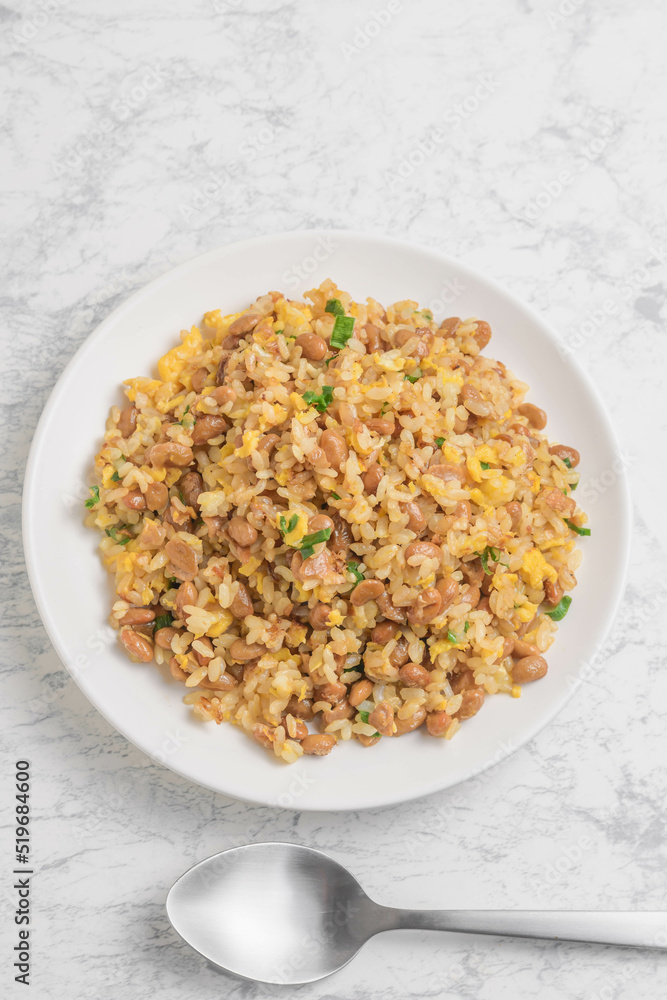 納豆チャーハン 納豆チャーハン
