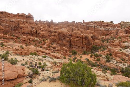 Arches National Park  Moab  Arizaona