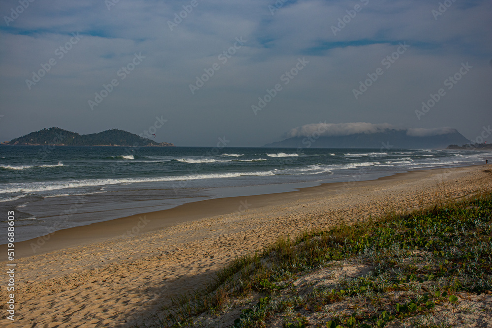 view of the beach, Florianópolis, Brazil