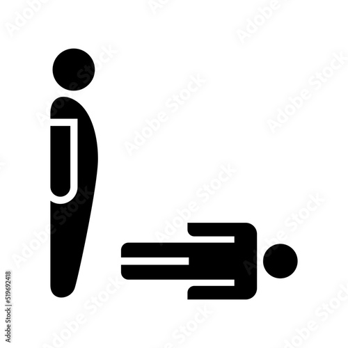 assassination icon or logo isolated sign symbol vector illustration - high quality black style vector icons
