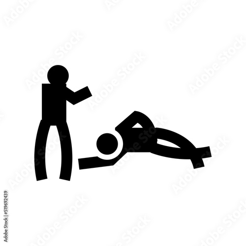 assassination icon or logo isolated sign symbol vector illustration - high quality black style vector icons
