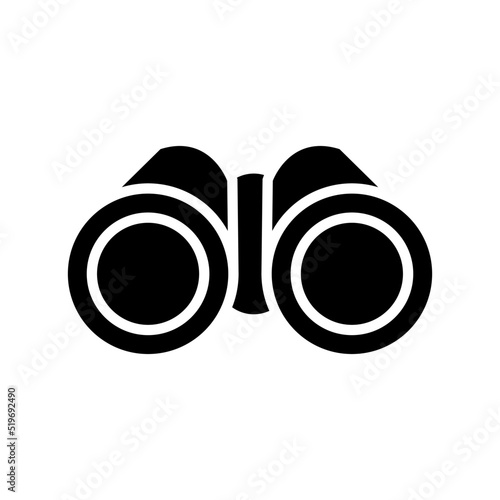 binoculars icon or logo isolated sign symbol vector illustration - high quality black style vector icons
