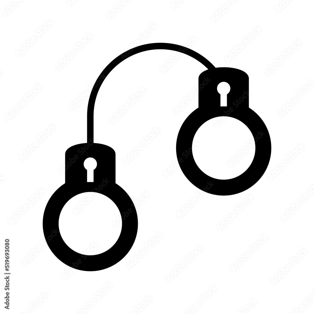 handcuffs icon or logo isolated sign symbol vector illustration - high quality black style vector icons
handcuffs icon or logo isolated sign symbol vector illustration - high quality black style vector icons