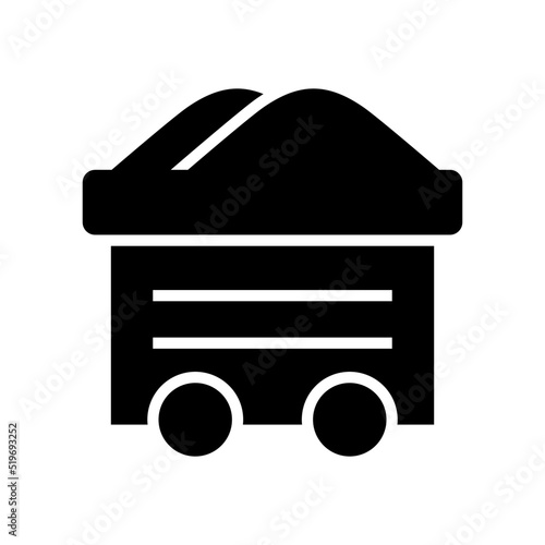 mine icon or logo isolated sign symbol vector illustration - high quality black style vector icons
