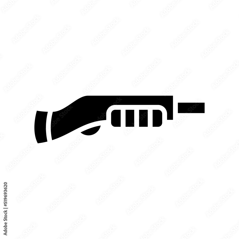 shotgun icon or logo isolated sign symbol vector illustration - high quality black style vector icons
