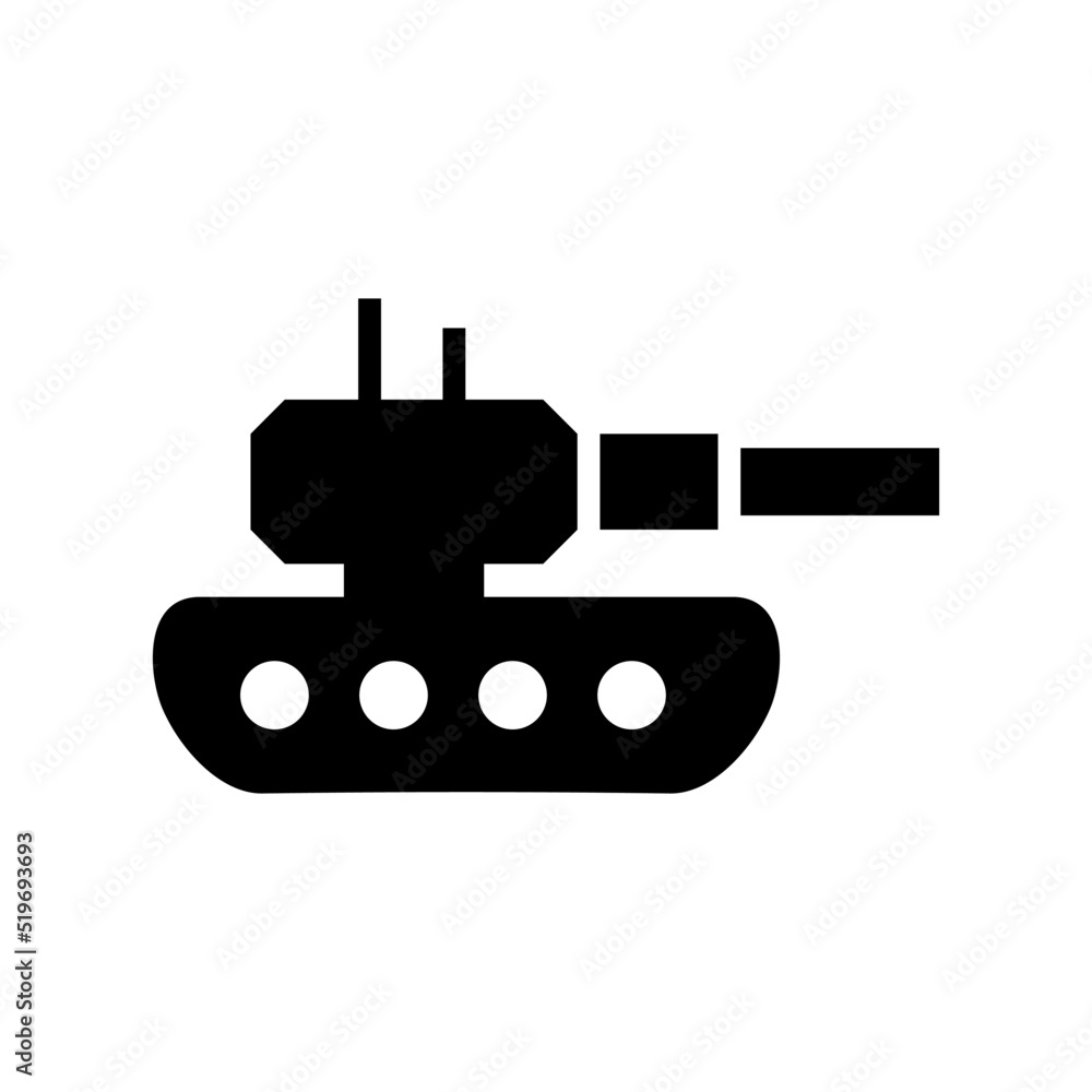tank icon or logo isolated sign symbol vector illustration - high quality black style vector icons

