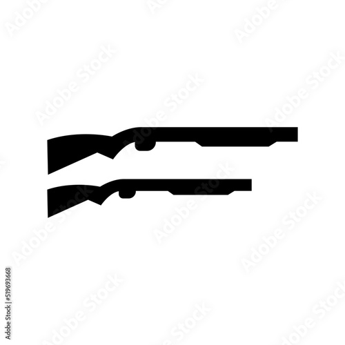 shotgun icon or logo isolated sign symbol vector illustration - high quality black style vector icons

