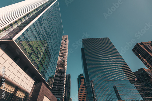 Photography High rise buildings at Toronto at Ontario, Canada