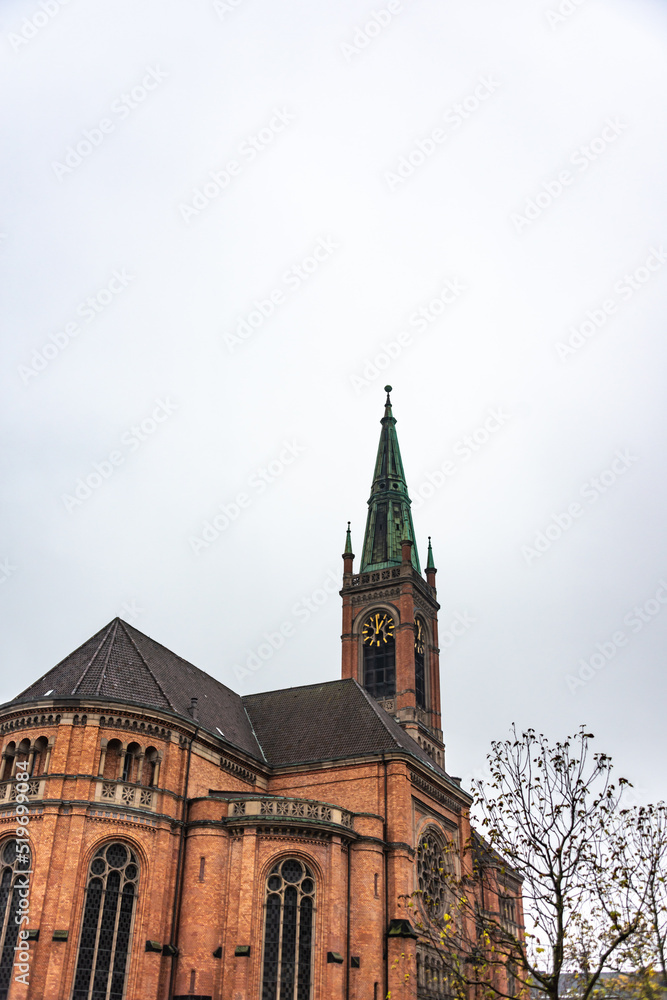 european church in the city in germany