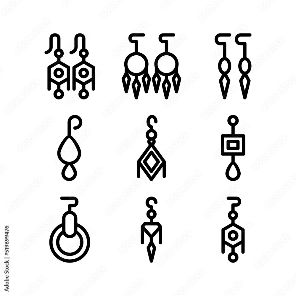 earrings icon or logo isolated sign symbol vector illustration - high quality black style vector icons
earrings icon or logo isolated sign symbol vector illustration - high quality black style vector icons