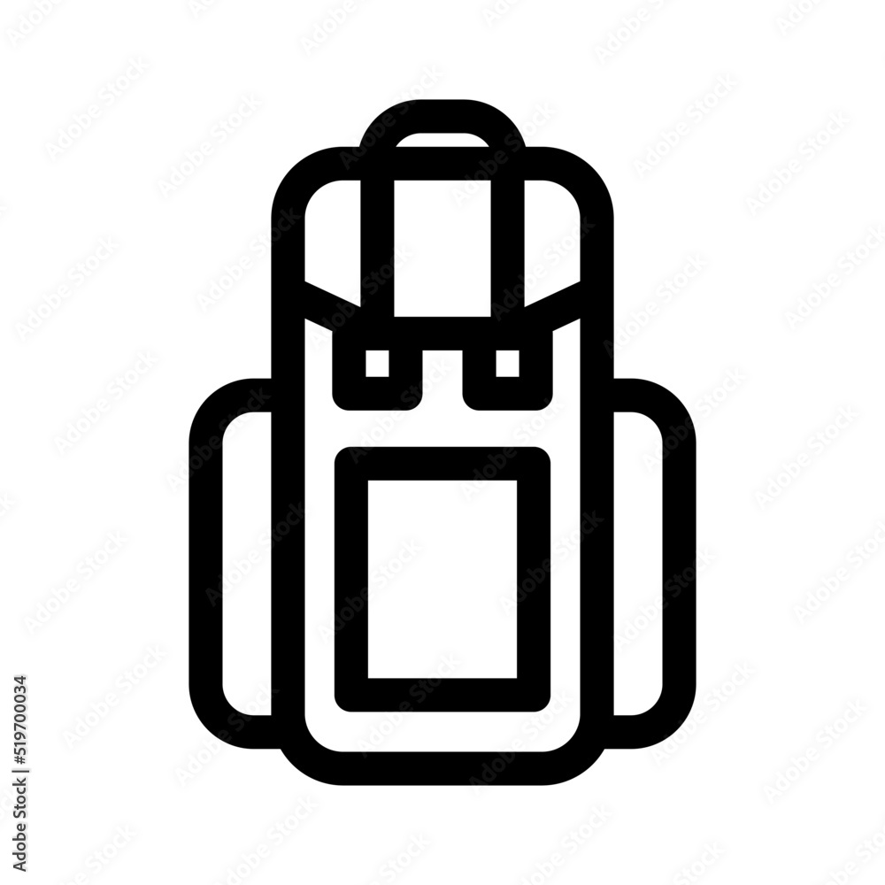 backpack icon or logo isolated sign symbol vector illustration - high quality black style vector icons
backpack icon or logo isolated sign symbol vector illustration - high quality black style vector icons