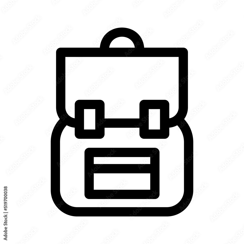 backpack icon or logo isolated sign symbol vector illustration - high quality black style vector icons
backpack icon or logo isolated sign symbol vector illustration - high quality black style vector icons
