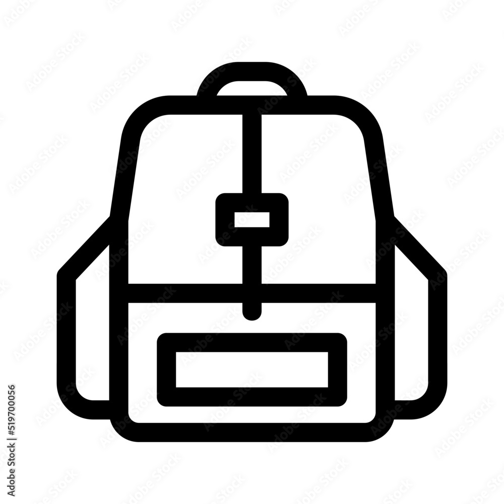 backpack icon or logo isolated sign symbol vector illustration - high quality black style vector icons
backpack icon or logo isolated sign symbol vector illustration - high quality black style vector icons