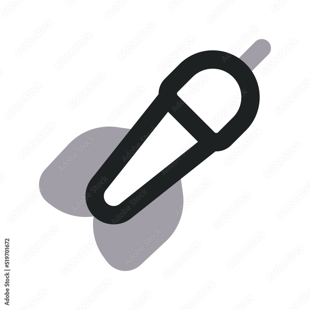 Dart Icon with Two Tone Color Dart Icon with Two Tone Color