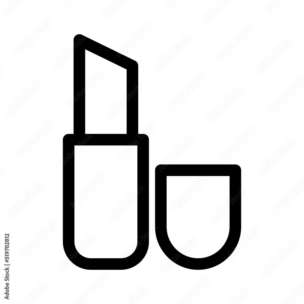 lipstick icon or logo isolated sign symbol vector illustration - high quality black style vector icons
