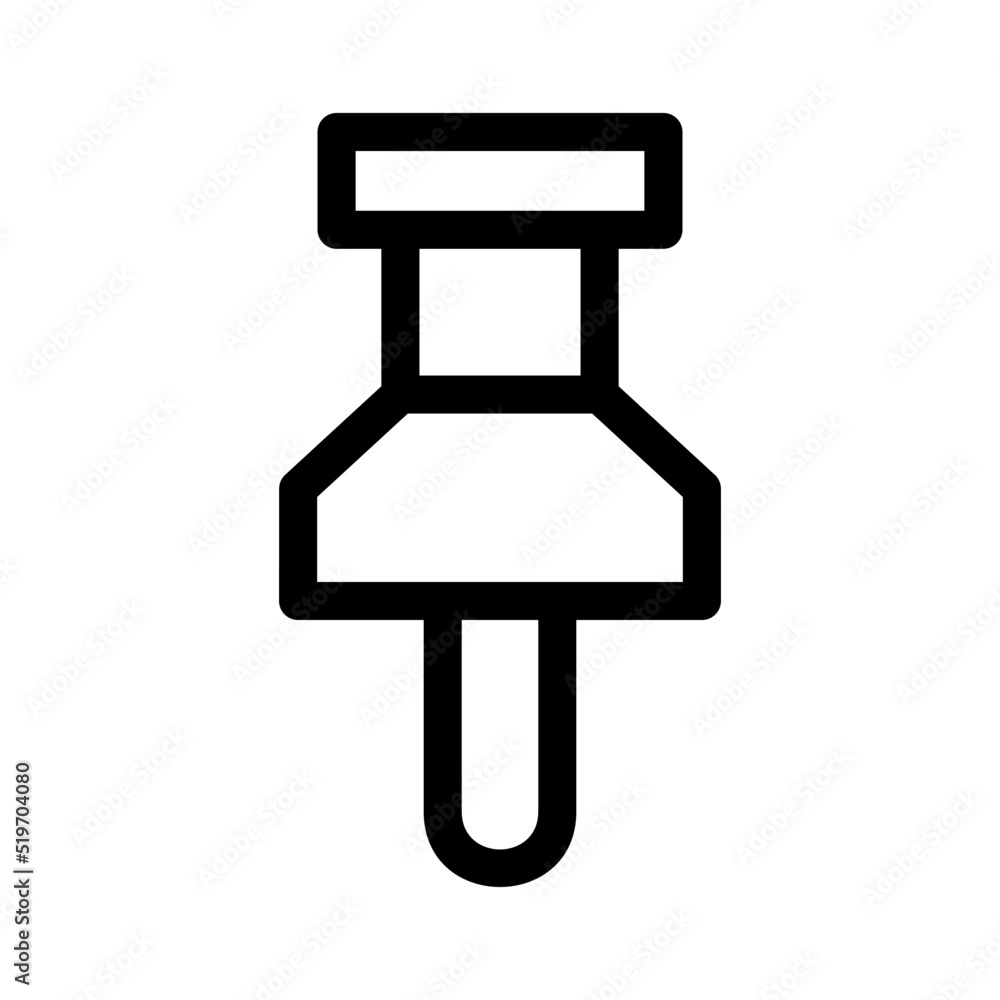 thumb tack icon or logo isolated sign symbol vector illustration - high quality black style vector icons
thumb tack icon or logo isolated sign symbol vector illustration - high quality black style vector icons