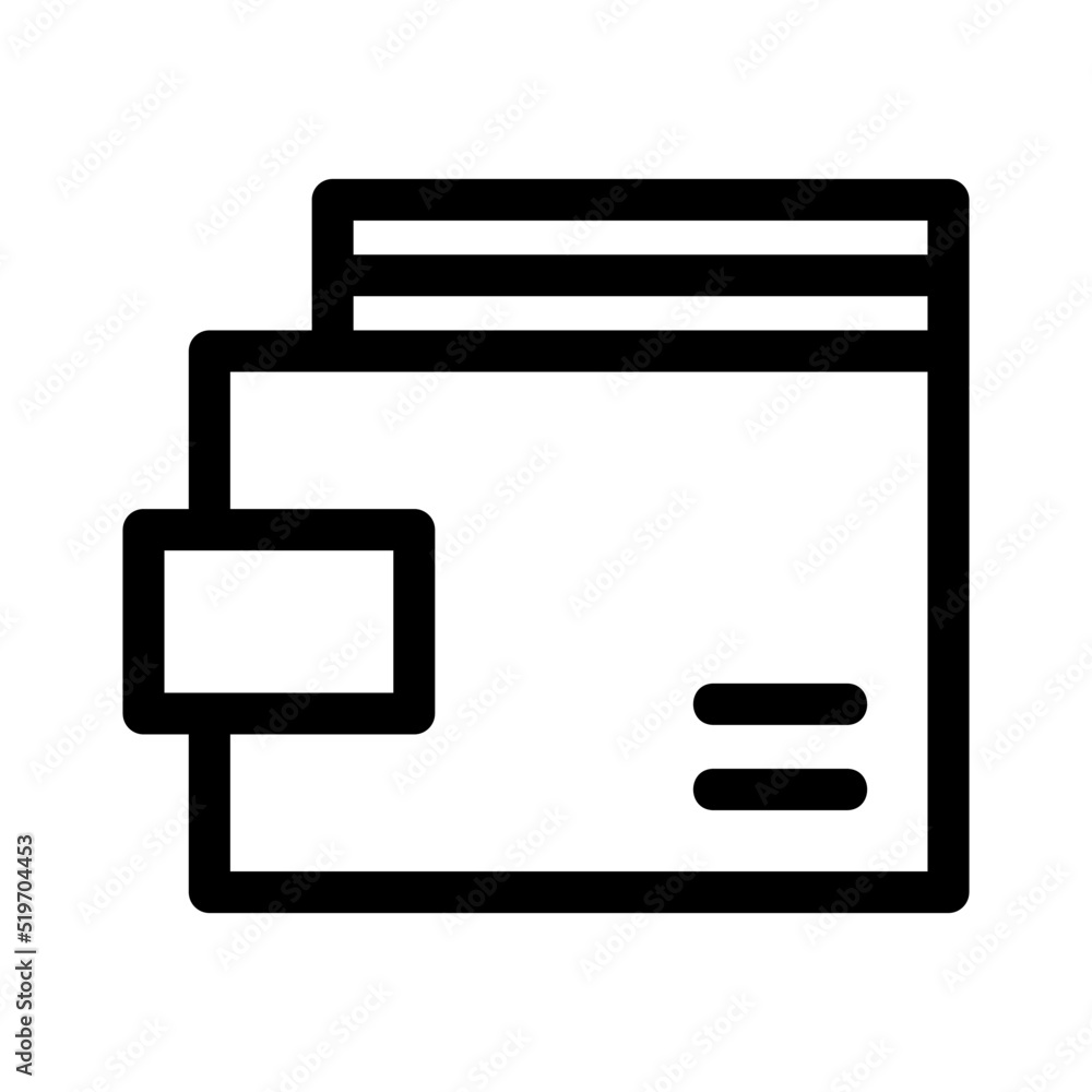 wallet icon or logo isolated sign symbol vector illustration - high quality black style vector icons
wallet icon or logo isolated sign symbol vector illustration - high quality black style vector icons