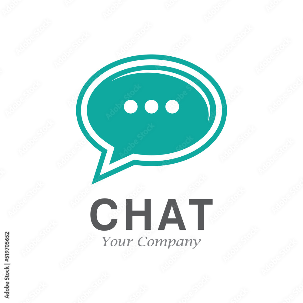 Speech bubble Logo template vector illustration Speech bubble Logo template vector illustration