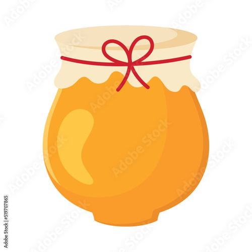 sweet honey preserve pot