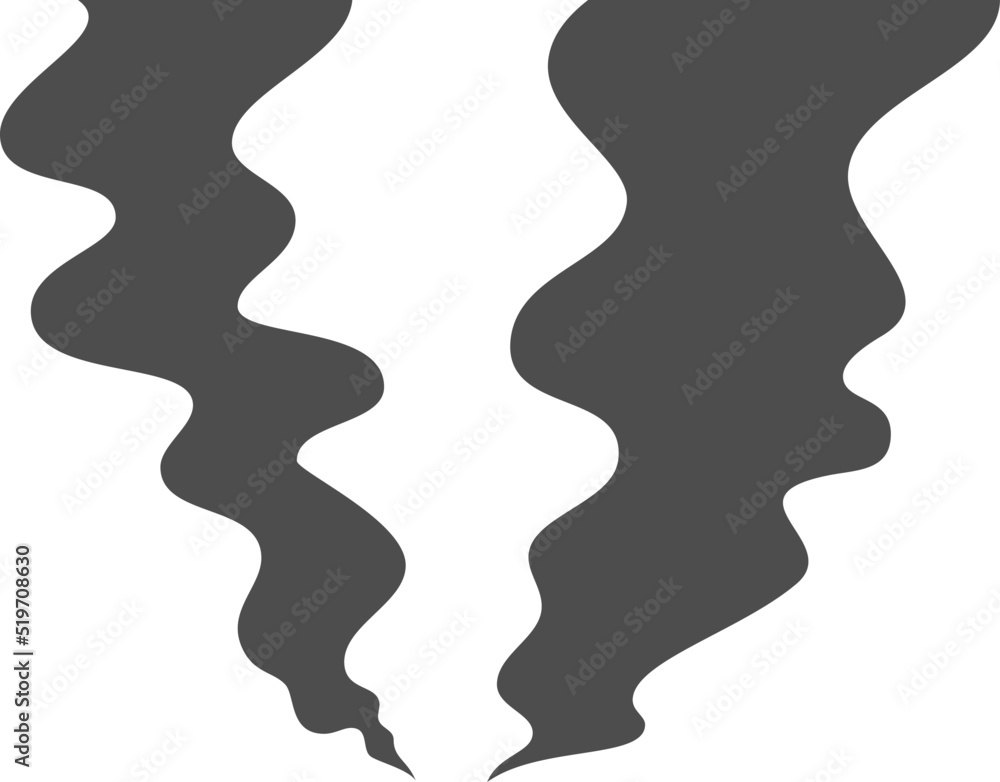 Smoke generated by fire Smoke generated by fire