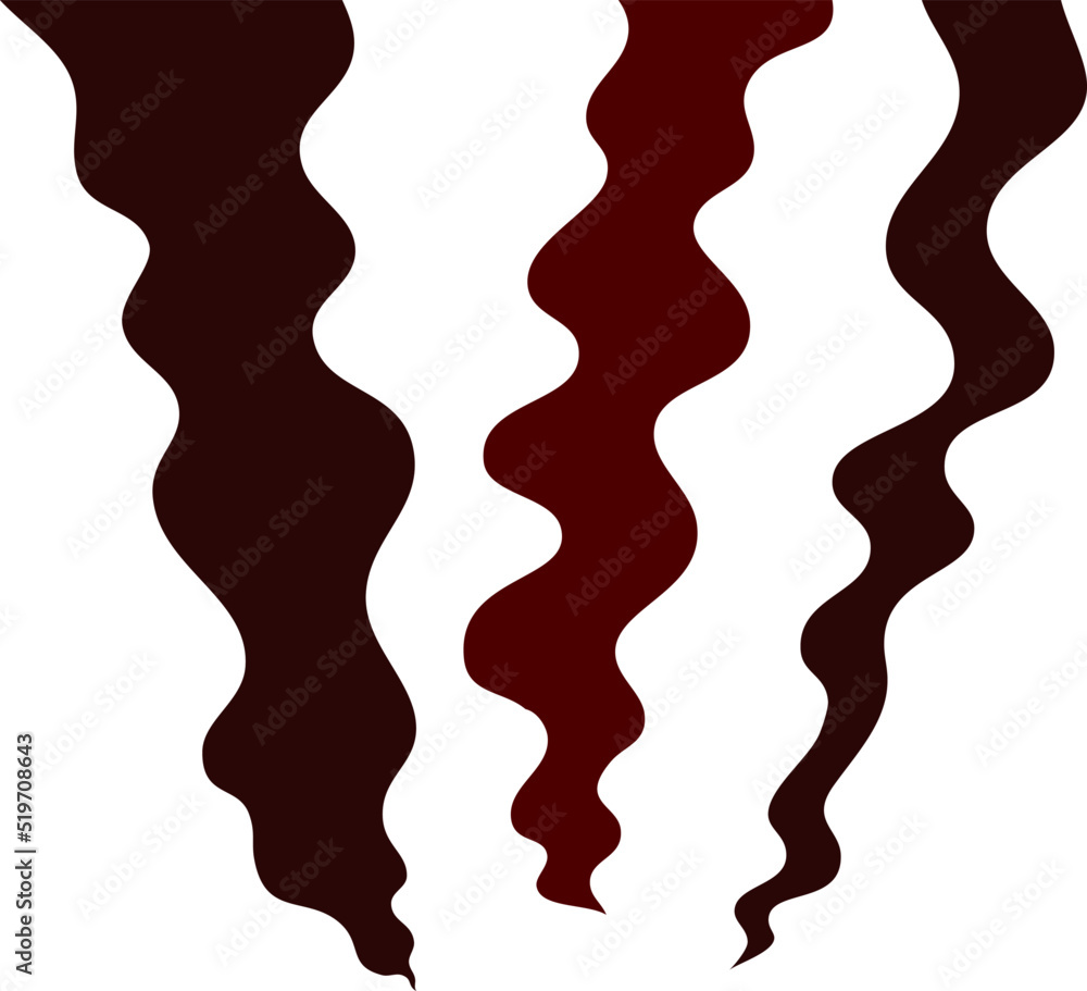 Burnt Red Smoke generated by fire Burnt Red Smoke generated by fire