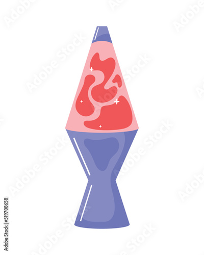 liquid lamp retro style