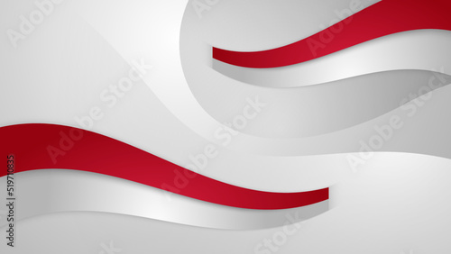 Free Download Happy Indonesia Independence day with red white flag and Pancasila design background. 17 Agustus Indonesia background banner vector illustration. Dirgahayu Kemerdekaan Republik Indonesia Background - GFXLoad