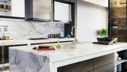  Grainy slab  kitchen stone, quartz counter concept countertops photo
