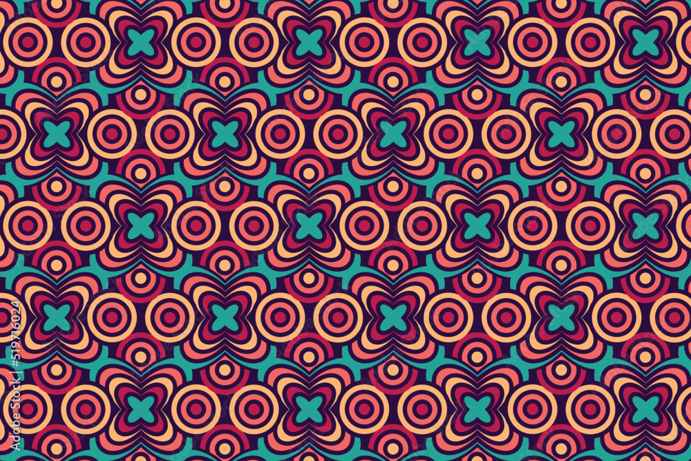 Geometric seamless pattern Geometric seamless pattern