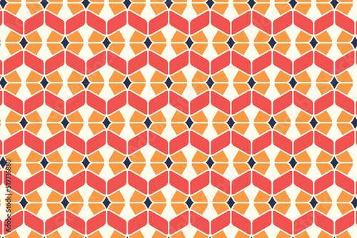 Geometric seamless pattern