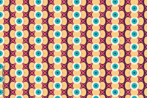 Geometric seamless pattern