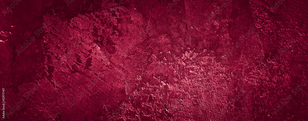 Obraz premium dark red grungy abstract concrete wall texture background