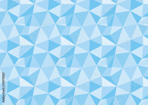 ポリゴン背景 青