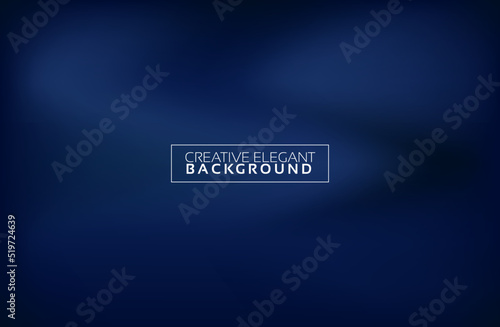 Modern abstract gradient dark blue banner background