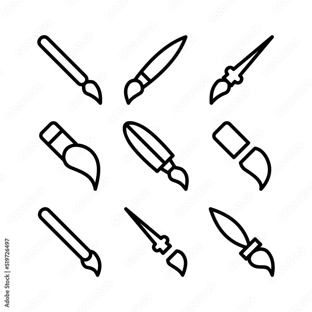 paint brush icon or logo isolated sign symbol vector illustration - high quality black style vector icons
paint brush icon or logo isolated sign symbol vector illustration - high quality black style vector icons